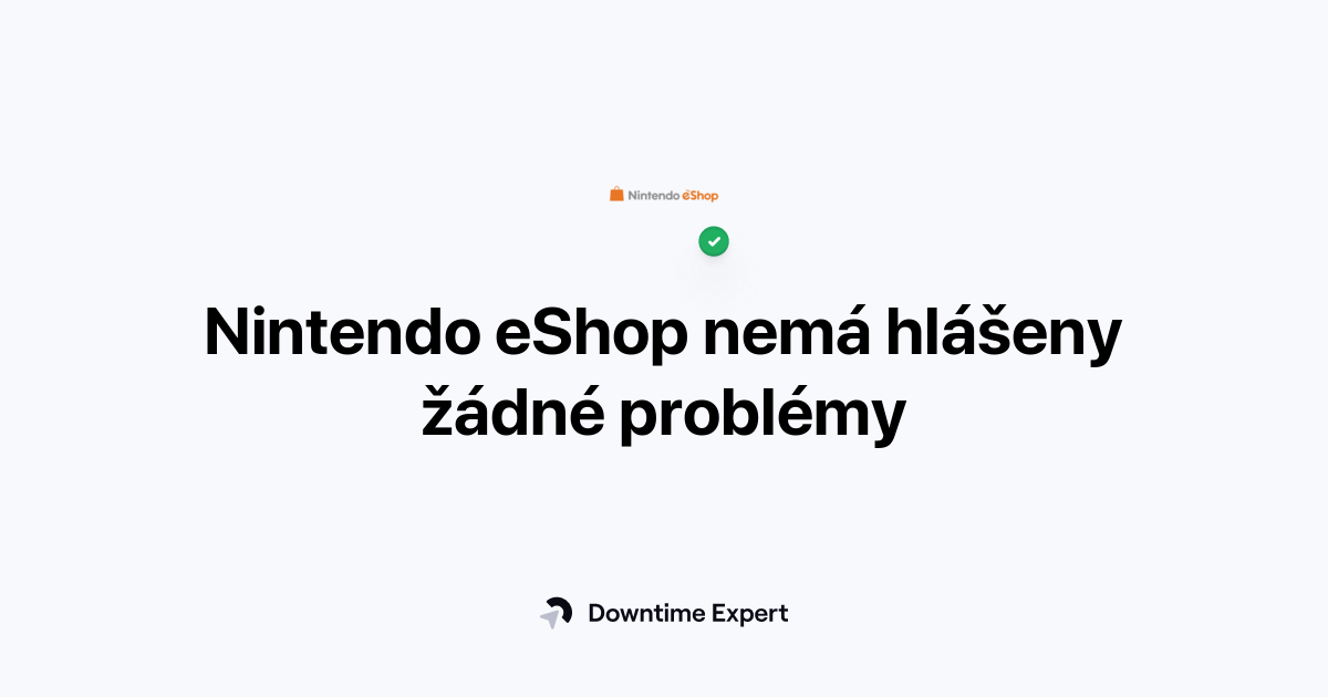 Je Nintendo mimo provoz? Výpadky a problémy v reálném čase
