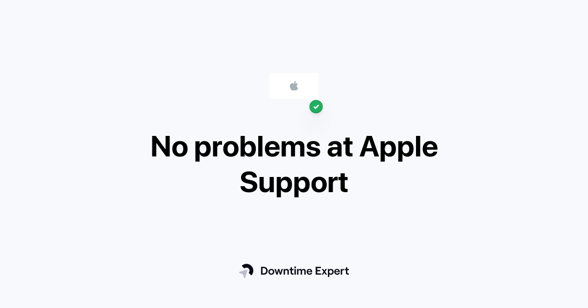Is Apple Support down? Real-time outages and issues | Downtime Expert