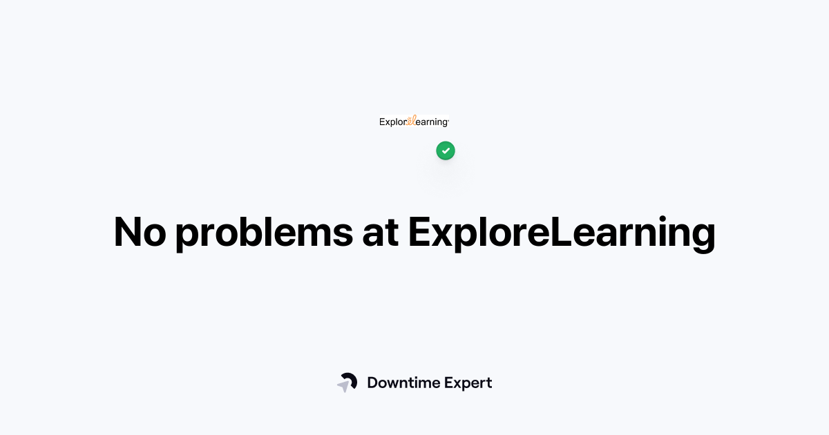 Is ExploreLearning down? Real-time outages and issues | Downtime Expert