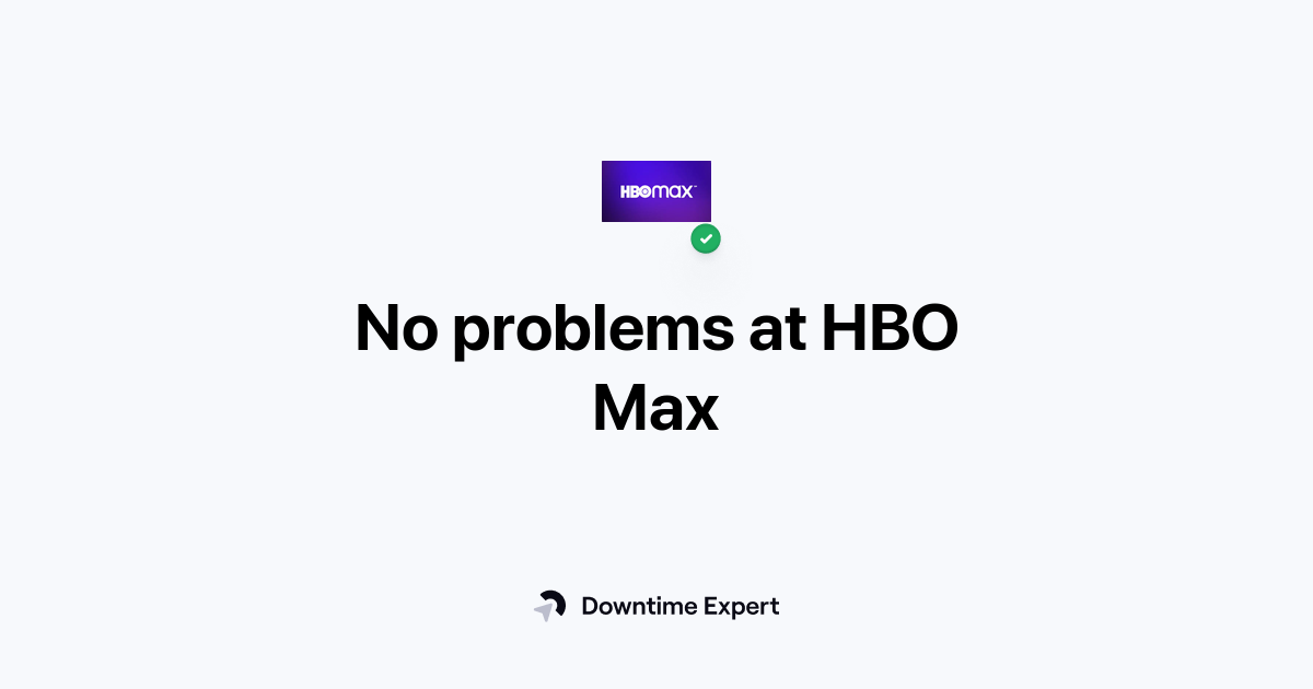 Is HBO Max down? Real-time outages and issues | Downtime Expert