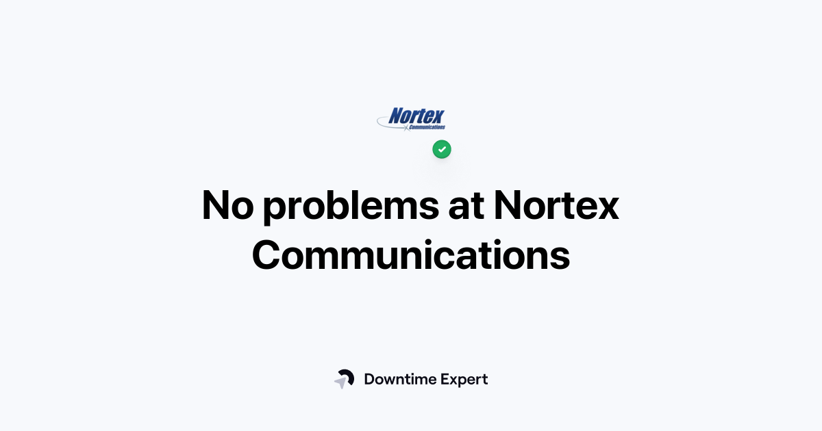 Nortex Internet Provider Is Nortex Communications down? Real-time outages and issues | Downtime ...