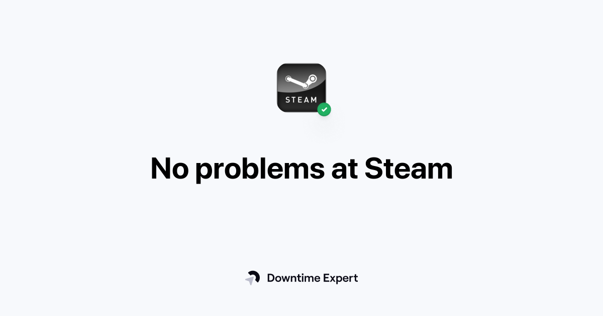 Is Steam down? Realtime outages and issues Downtime Expert