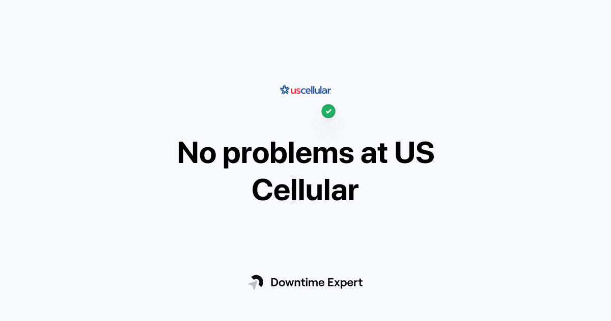 Is US Cellular down? Realtime outages and issues Downtime Expert